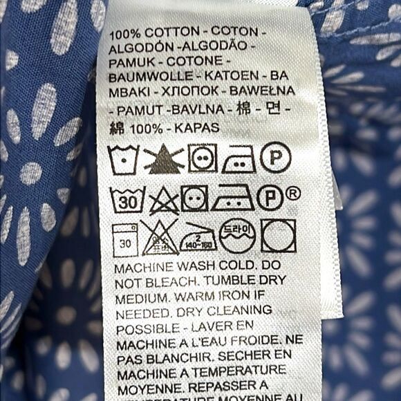 Levis Button Down Shirt Men's Size Large Short Sleeve One Pocket Standard Fit - Picture 10 of 12